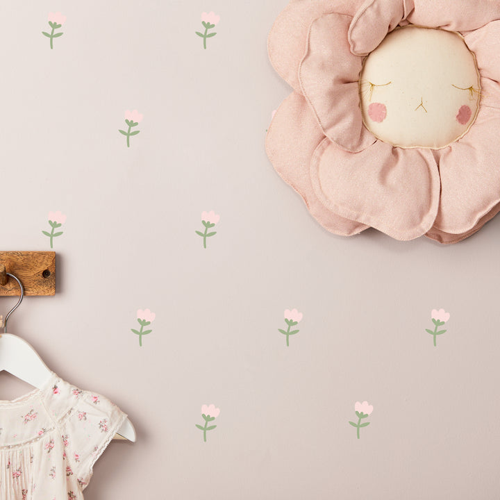 The Pale Pink Bloom Decal Set