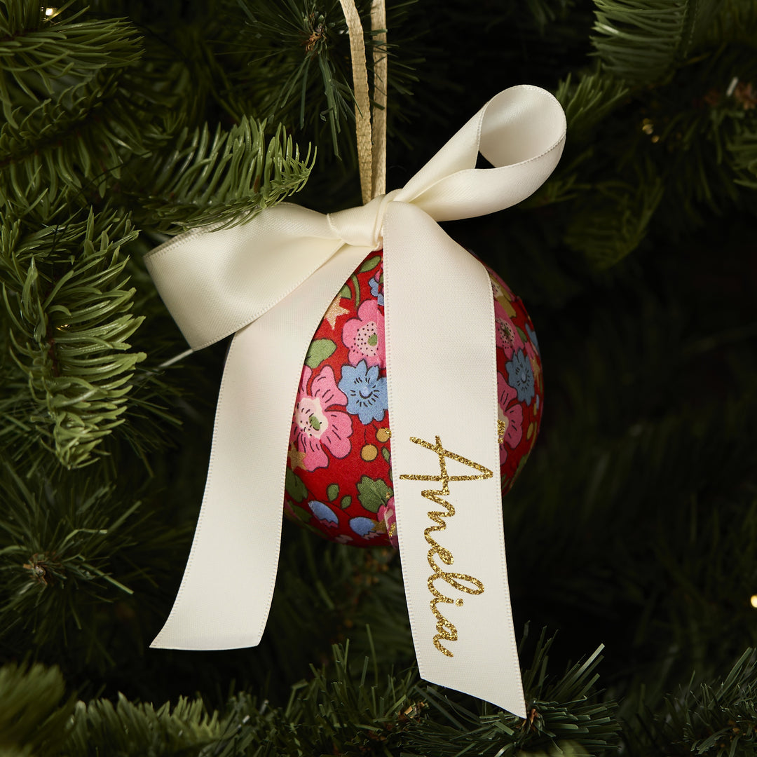 Glitter & Liberty Personalised Bauble