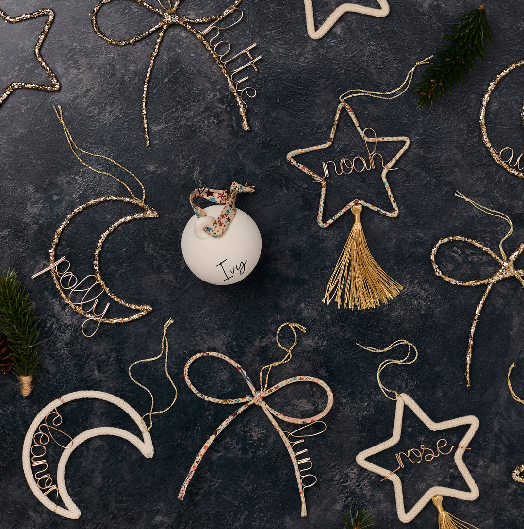 Personalised Liberty Bow Ornament