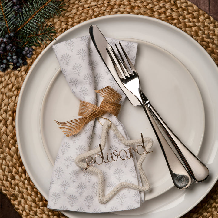 Personalised Knit Star Ornament®