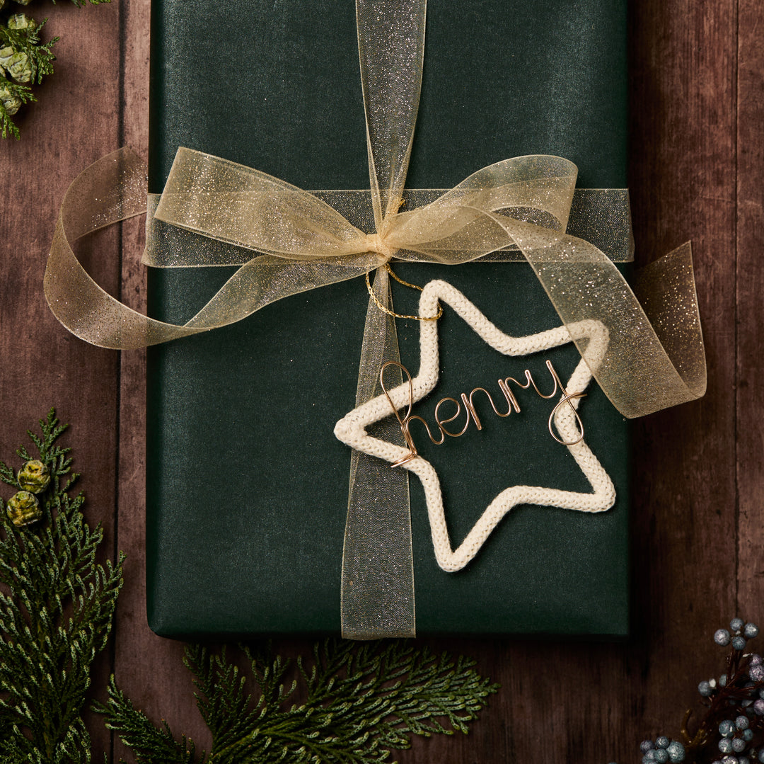 Personalised Knit Star Ornament®