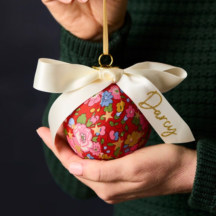 Glitter & Liberty Personalised Bauble
