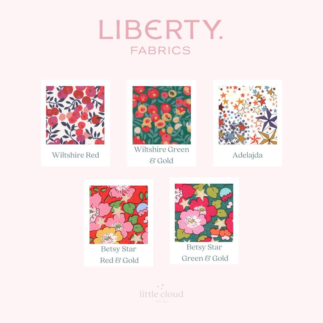 Personalised Glitter, Ceramic & Liberty Bauble