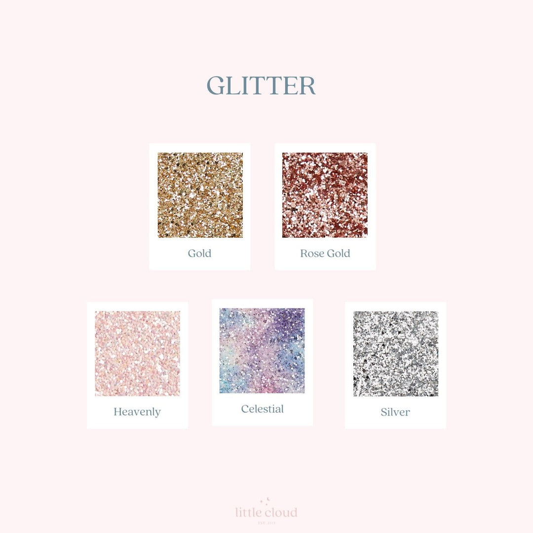 Sunset Personalised Glitter & Knit Rainbow®