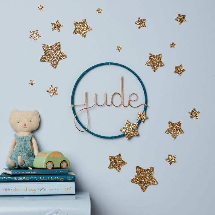 Knit Hoop Name Sign®