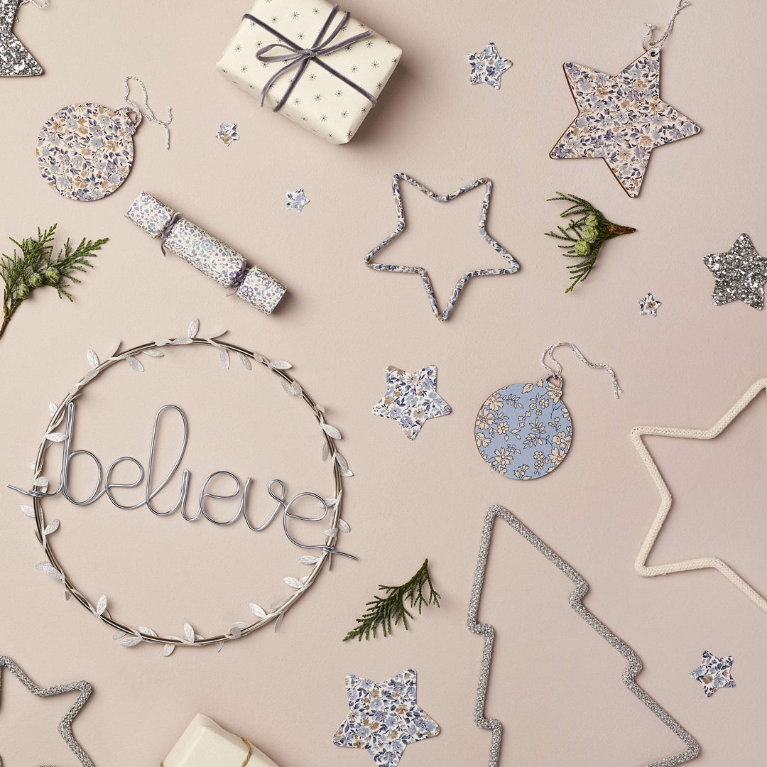 Little Cloud Christmas Liberty Bauble