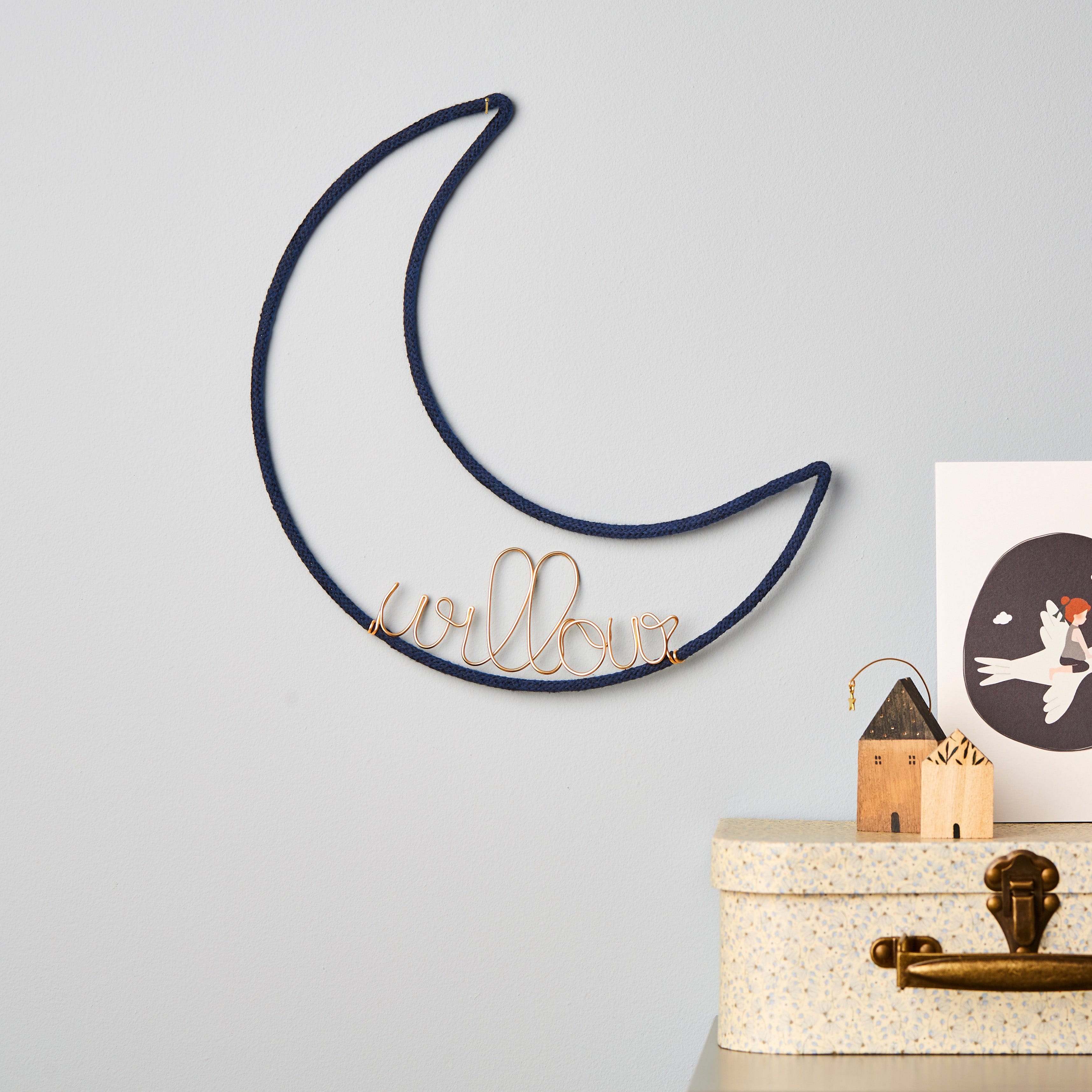 Knit Moon Name Sign® - Little Cloud
