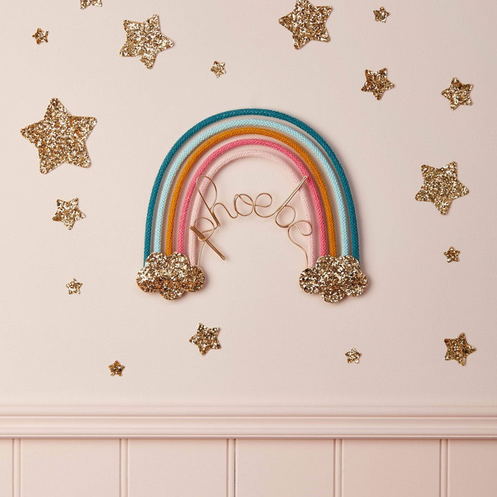 Sunset Personalised Glitter & Knit Rainbow®